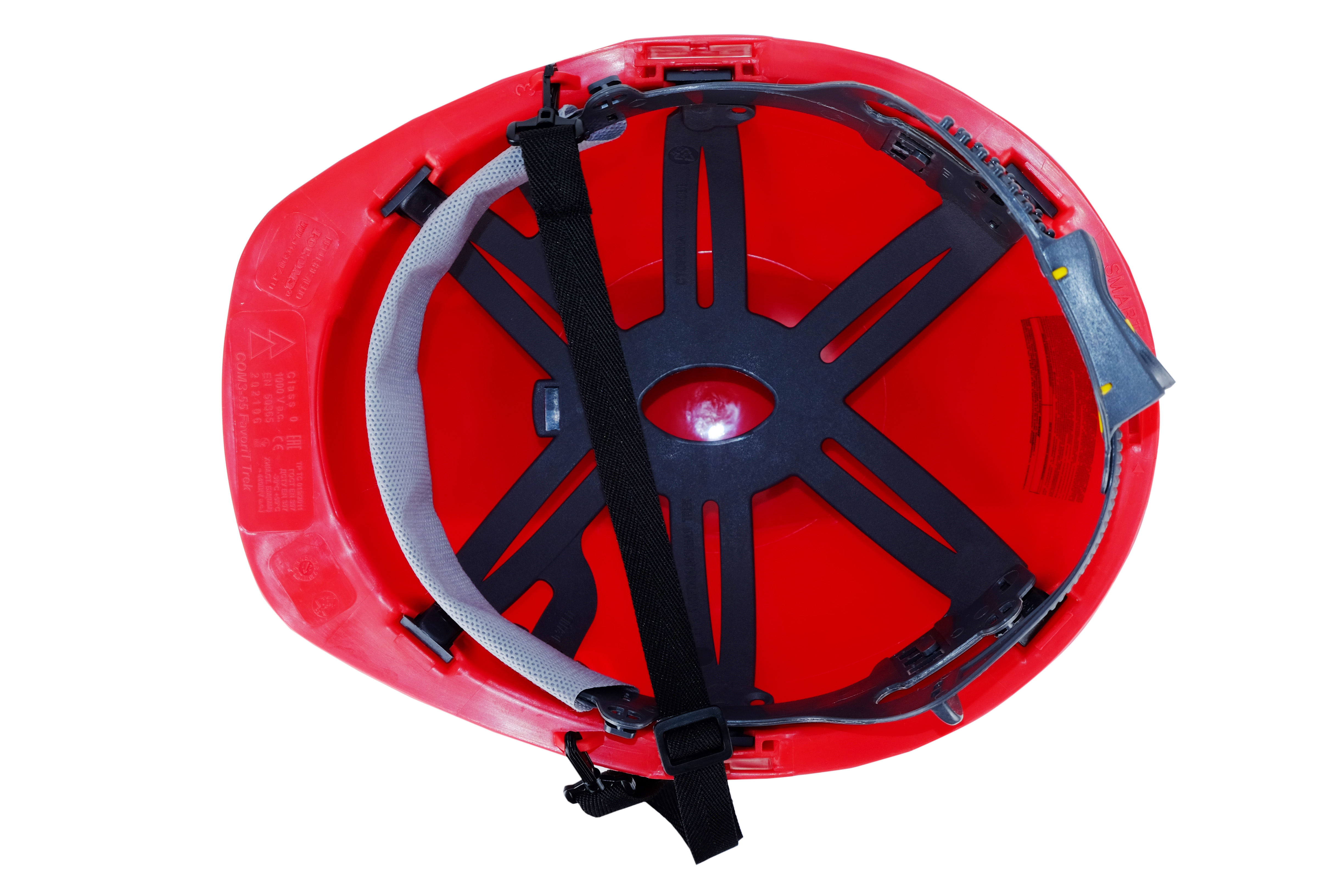 Каска защитная СОМЗ-55 FavoriT Trek ZEN® (V -электроизоляционная) красная