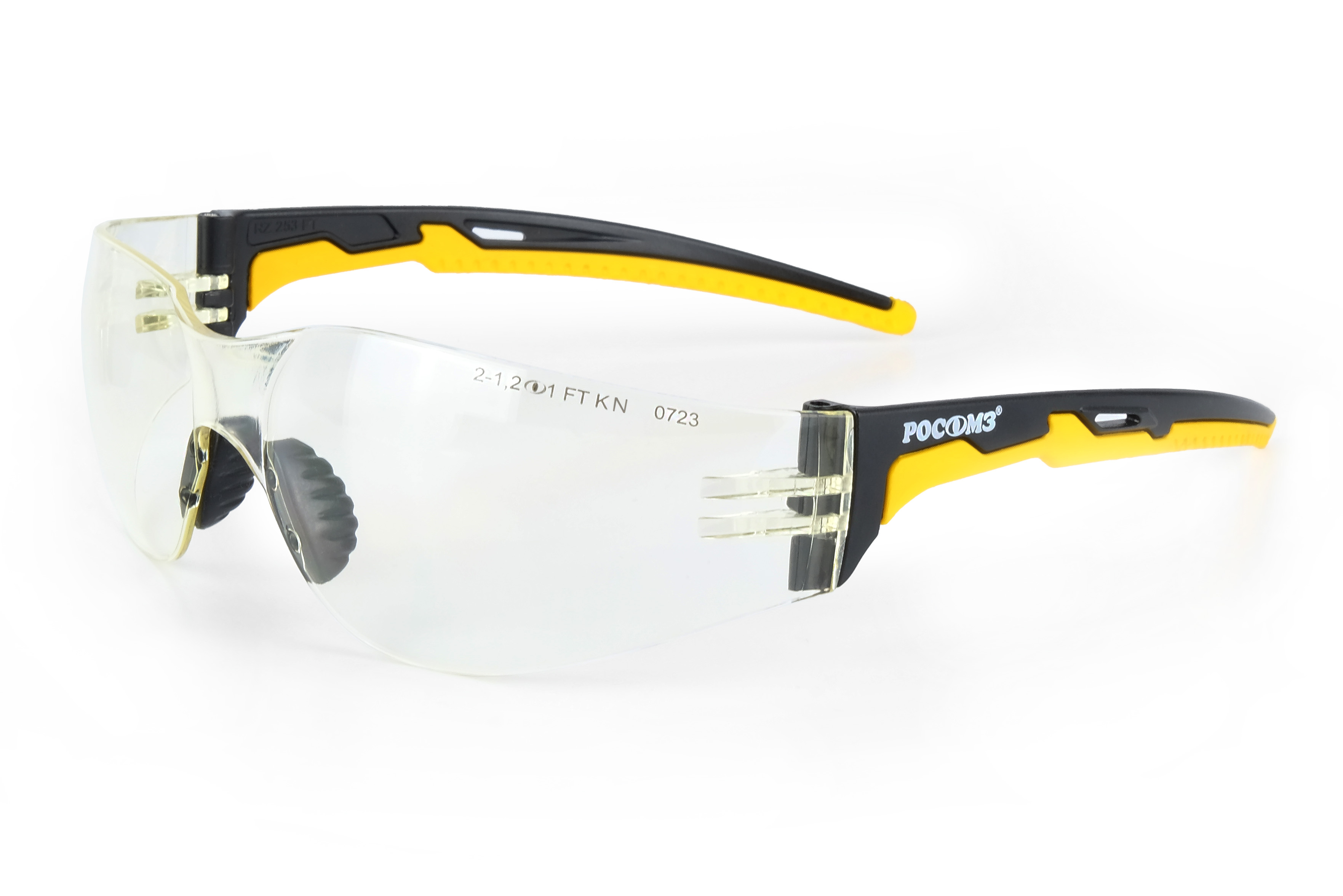 О15 HAMMER ACTIVE StrongGlass (2-1,2 PC) очки защитные открытые с мягким носоупором