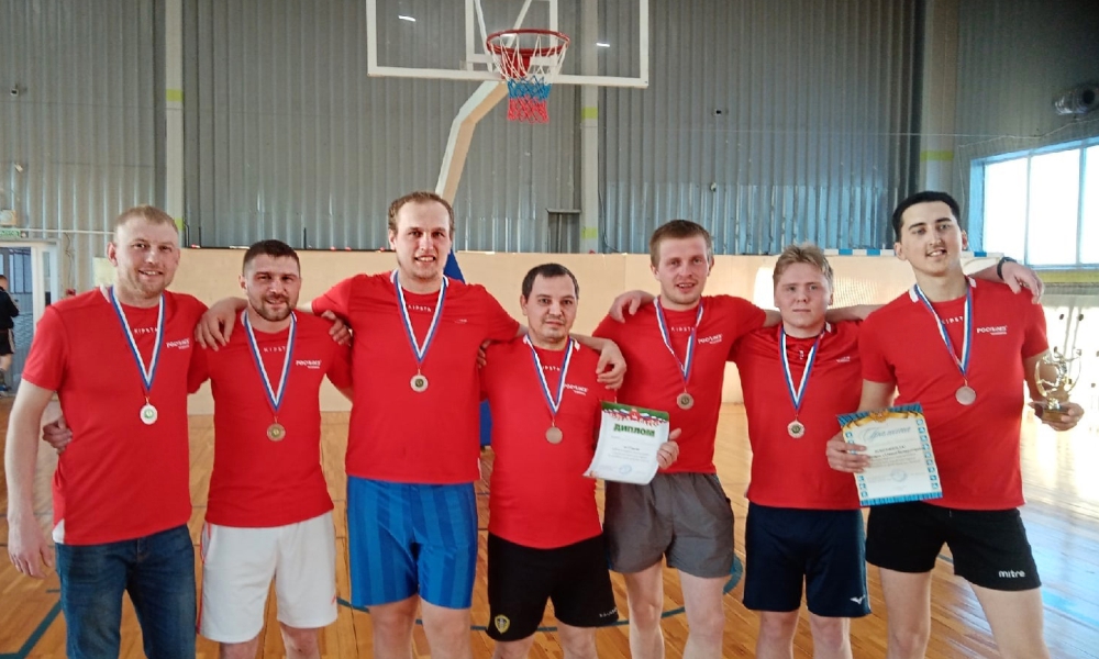 Команда РОСОМЗ® в соревнованиях по волейболу