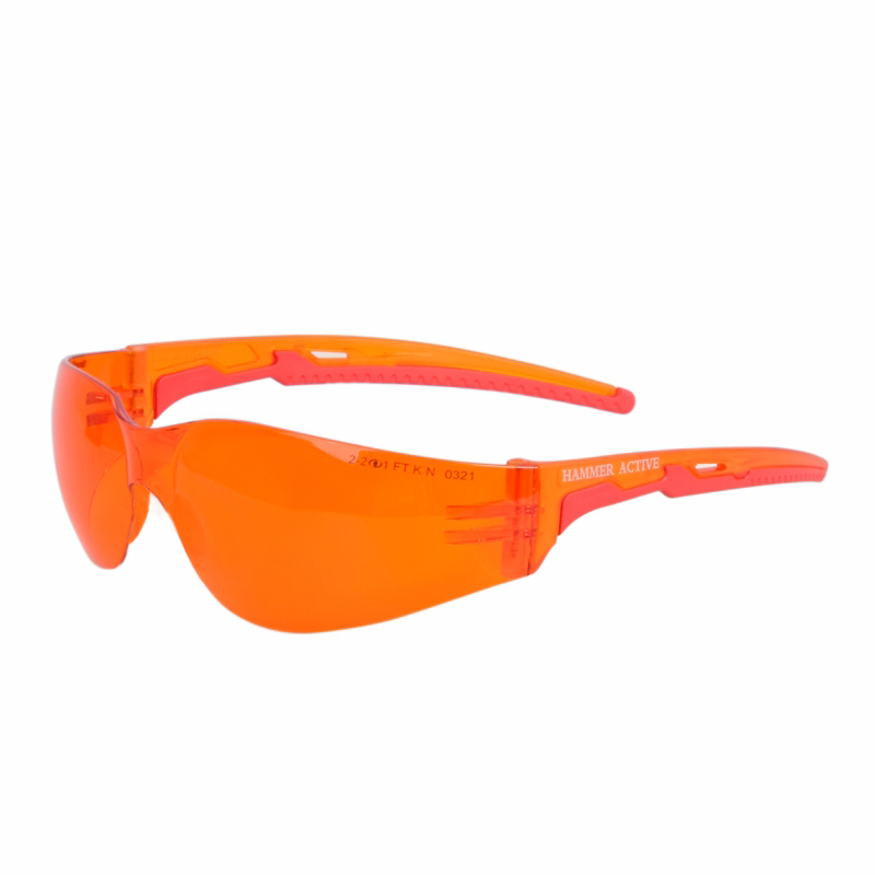 О15 HAMMER ACTIVE Strong Glass (2-2 PC) очки защитные открытые