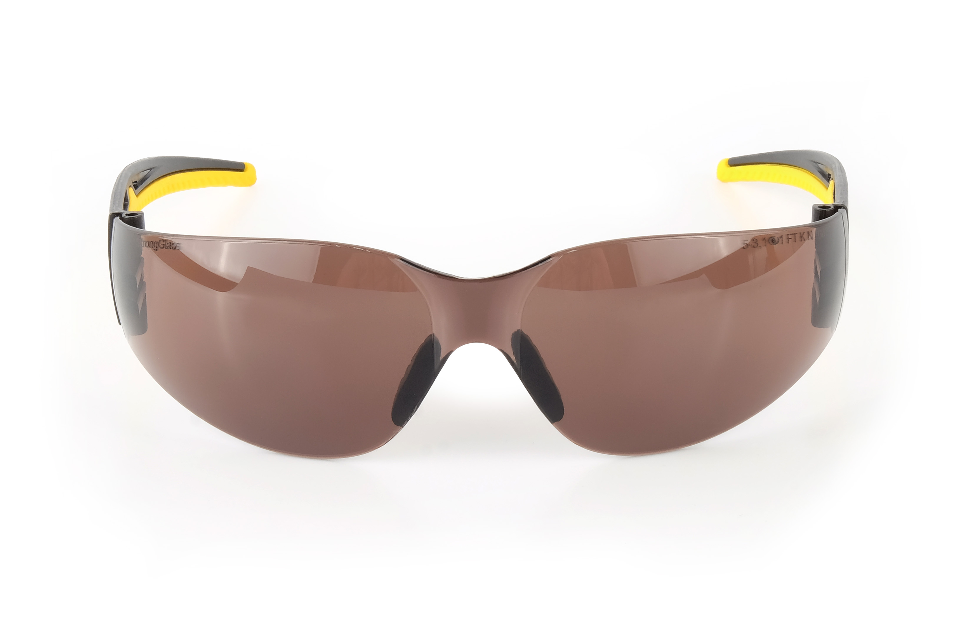 О15 HAMMER ACTIVE Strong Glass ( 5-3,1 PC ) очки защитные открытые с мягким носоупором