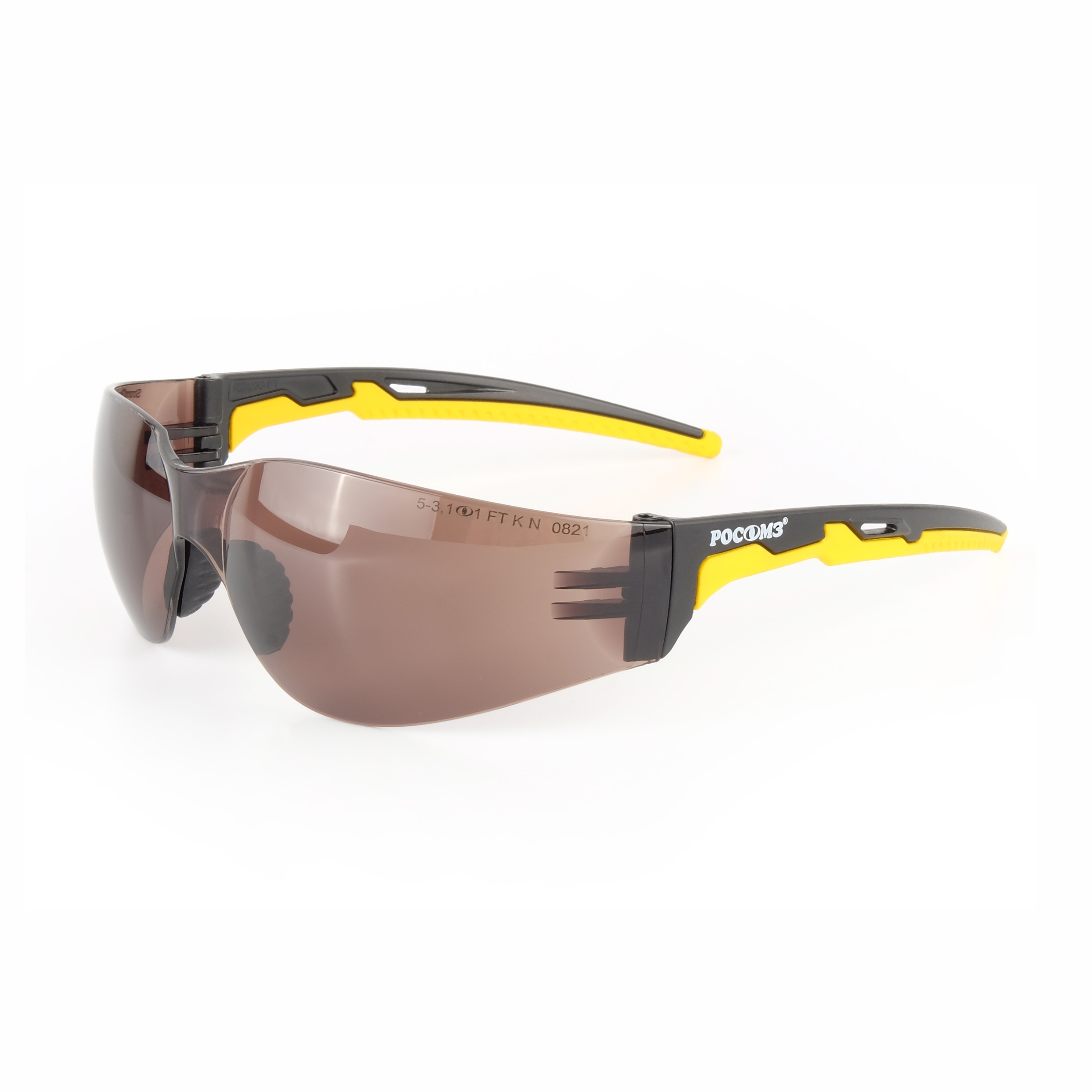 О15 HAMMER ACTIVE Strong Glass ( 5-3,1 PC ) очки защитные открытые с мягким носоупором
