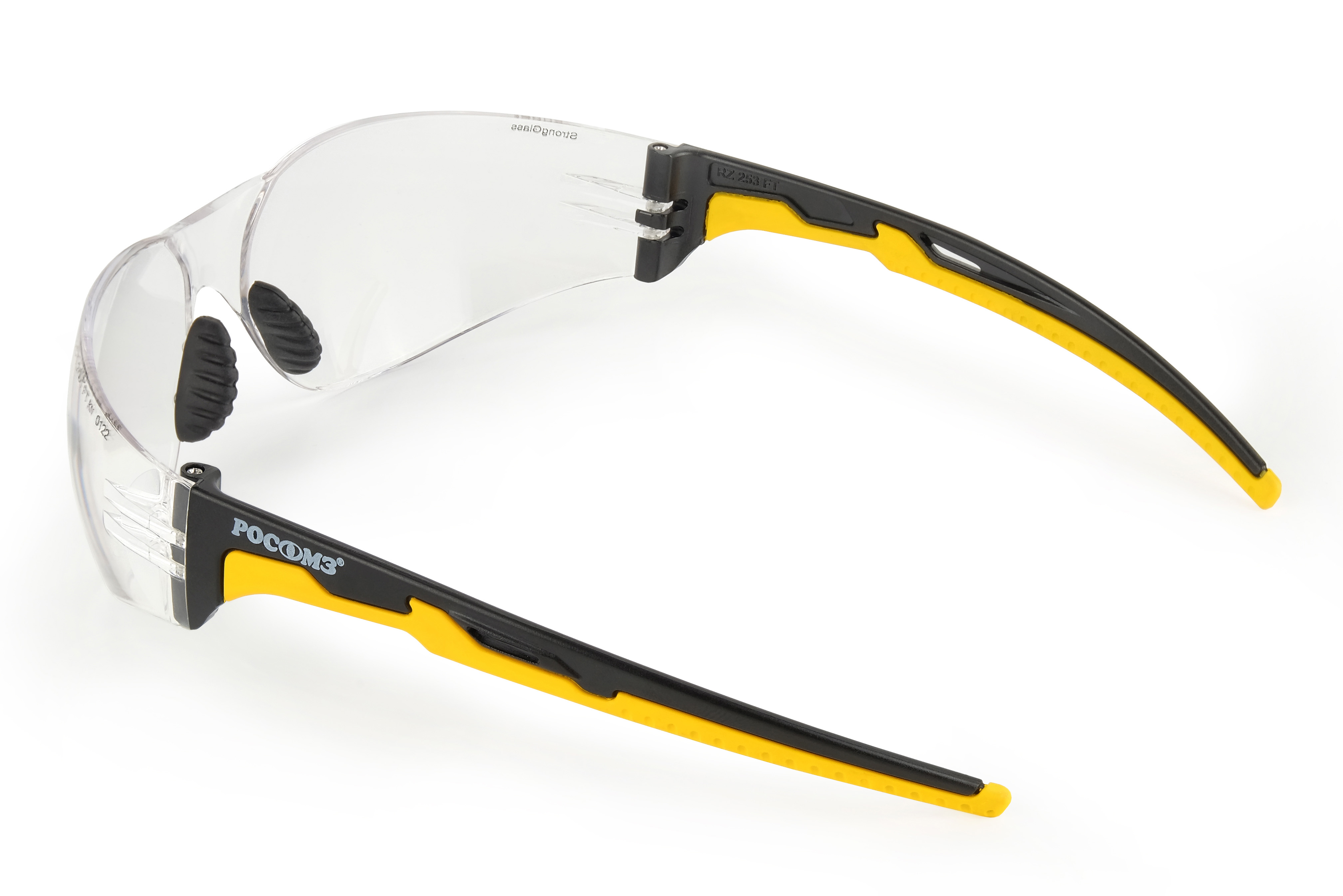 О15 HAMMER ACTIVE StrongGlass (2C-1,2 PC) очки защитные открытые с мягким носоупором