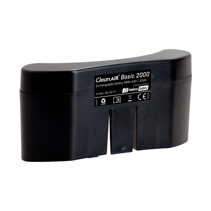 Сменная аккумуляторная батарея NiMH 4.8 V/4.5 A·час для блока подачи воздуха CleanAIR® BASIC 2000