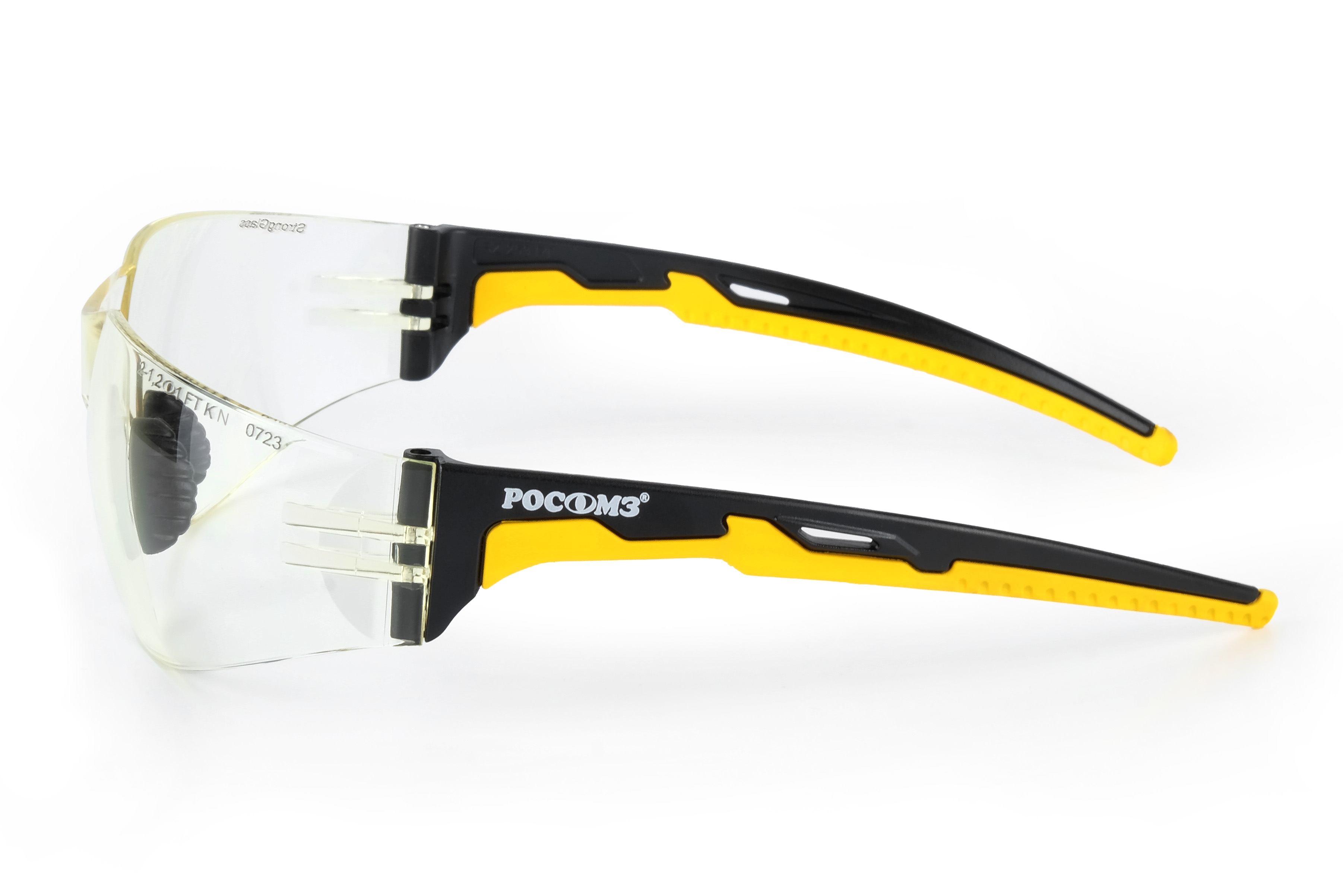 О15 HAMMER ACTIVE StrongGlass (2-1,2 PC) очки защитные открытые с мягким носоупором